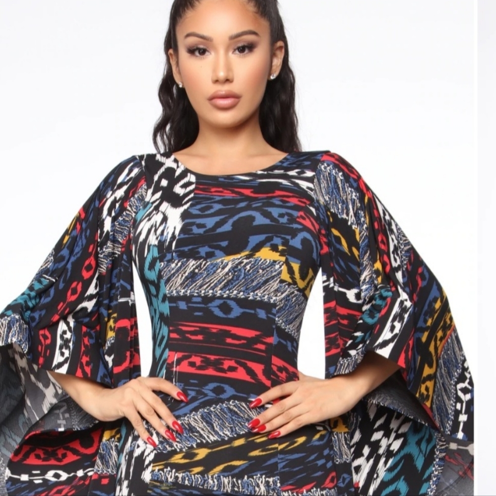 Fashion Nova Ruling Queen Minidress. Size Large